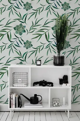 Produktbild von Coloray Fototapete 250x104 cm Latextapete Magicstick - Sukculentleaves blüht Blätter
