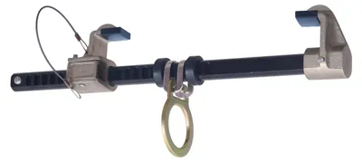Produktbild von Kratos Safety Beweglicher Anschlagpunkt für Stahlträger, Verankerung, Trägerklemme verstellbar von 10 bis 35 cm, PSA, EN795