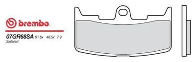 Obrázok produktu pre Brembo Bremsbelag Brembo Sa 07Gr68Sa Sinter