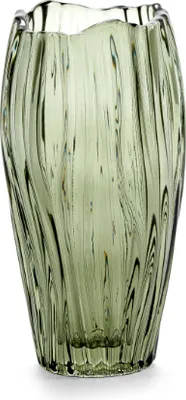 Produktbild von Serax Vase - Blumenvase, Glas, Grün, D 10,3 cm, H 20 cm