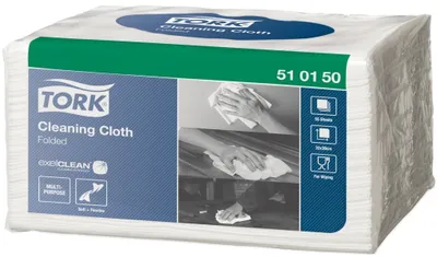 Produktbild von TORK Allzweck-Reinigungstücher 385 x 320 mm weiß 55 Tücher