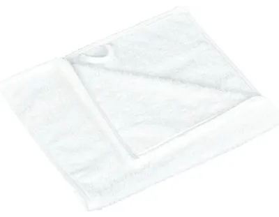 Immagine prodotto di Asciugamano in spugna - 30x50 cm - Bianco
