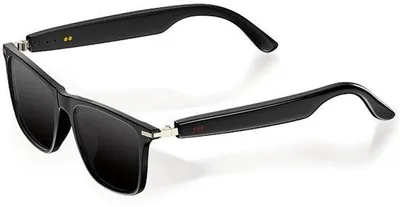 Produktbild von Uni Smart-Brille mit Sprachunterstützung für 164 Sprachen, veränderliche Gläser, Musikanzeige und Handsfree-Telefonie, UV- und Blaulichtschutz, für Sport, Reisen, Auto und Business.