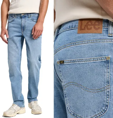 Produktbild von LEE, Herren Jeanshosen, Straight fit, BROOKLYN STRAIGHT, W36 L30, Blau, Jeans, baggyjeans, buggy