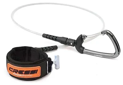 Zdjęcie produktu dla Cressi Apnea, smycz, kolor srebrny, 110 cm