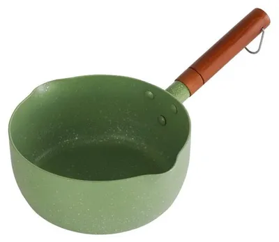 Japanische Milchkasserolle 20 cm, antihaftbeschichtet, mit Ausgießern