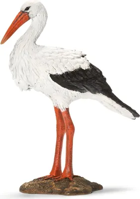 Produktbild von schleich Storch, 3 Jahr(e), Weiß, Schwarz, Kunststoff
