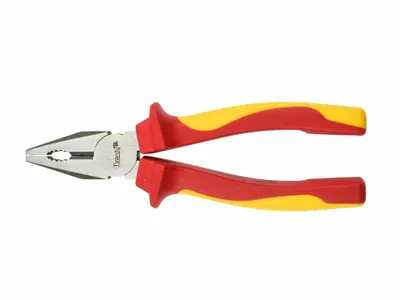 Produktbild von Kombizange VDE isoliert 1000V Universalzange mit Mehrkomponentengriff 180mm 1581
