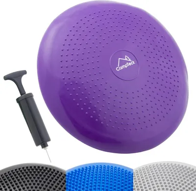 Produktbild von Balancegerät Aufblasbares Balancekissen 32 cm, mit Handpumpe, für Balance, Gymnastik, Yoga, langlebig