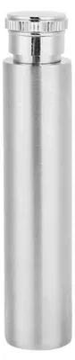 Image de Gourde en acier inoxydable - Petite bouteille de voyage pour spiritueux - 150 ml