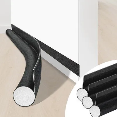 Obrázok produktu pre Zvukovoizolačné tesnenie dverí 96 cm, samolepiace