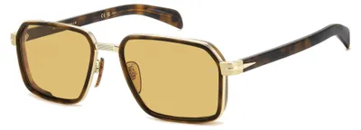 Produktbild von David Beckham DB 7158/S Gold brown havana 57/19/145 Herren Sonnenbrillen