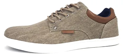 Image de Bullboxer : Chaussures pour hommes, chaussures à lacets, baskets, couleur marron, style décontracté
