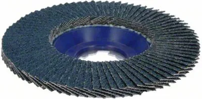 Produktbild von Bosch Fächerschleifscheibe X571 Best for Metal gerade 125 mm K 40 Kunststoff 10 Stk