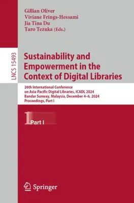 Obrázek produktu pro Sustainability and Empowerment in the Context of Digital Libraries