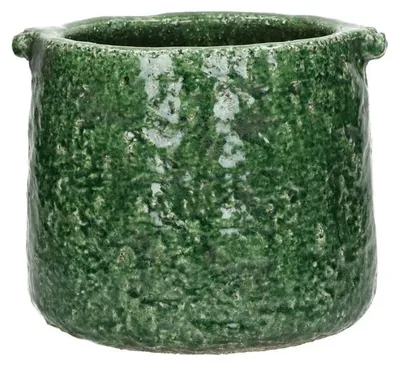 Productafbeelding van Pomax Lumu pan, groen, Ø 23,5 x H 19,5 cm