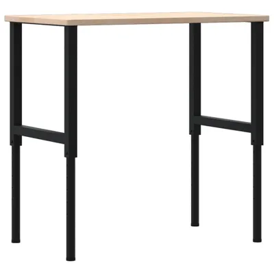 Immagine prodotto di Banco da Lavoro 100x60x(71,5-98) cm Legno Rovere Rettangolare