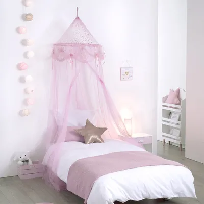 Image de Eazy Living Luna moustiquaire 250 cm Rose