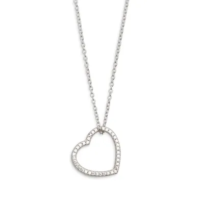 Produktbild von Xenox XS2777 Kette mit Anhänger Damen Herz Zirkonia Sterling-Silber