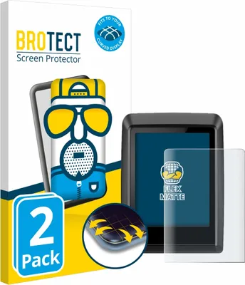 Produktbild von 2x BROTECT Fullscreen Schutzfolie für Bosch Kiox 300 Displayschutz Folie Fullcover Matt Entspiegelungsfolie