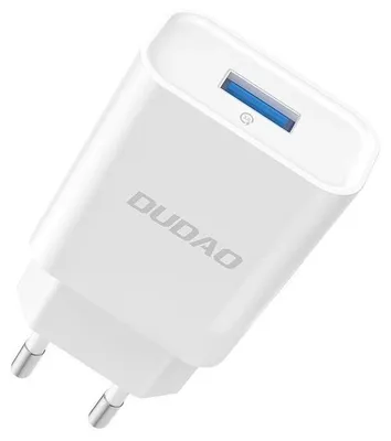 Obrázok produktu pre Dudao A4Eu Usb-A 2.1A Nástenná Nabíjačka - Biela