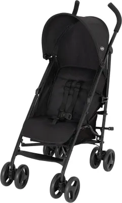 Zdjęcie produktu dla Lekki wózek dziecięcy – kompaktowy wózek podróżny – idealny w podróży – zaledwie 6,6 kg – od urodzenia do 15 kg – kolor: czarny