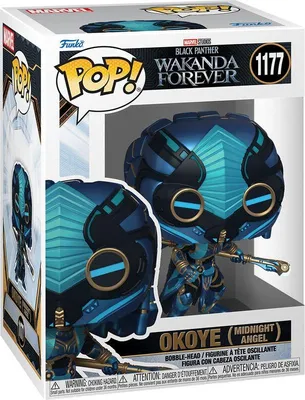 Produktbild von Marvel Black Panther Wakanda Forever - Okoye (Midnight Angel) 1177 - Funko Pop! - Vinyl Figur