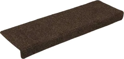 Obrázok produktu pre vidaXL Samolepiace rohože 30 ks 65x21x4 cm Hnedá Obdĺžnikový okraj