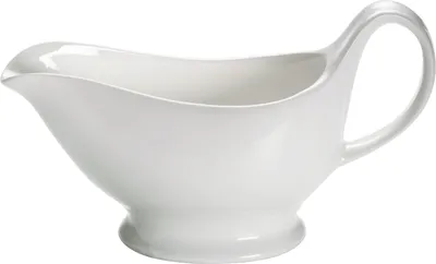 Immagine prodotto di Maxwell & Williams Kitchen Sauciere, Saucenkanne, Soßenkanne, Porzellan, Weiß, 400 ml, AA017