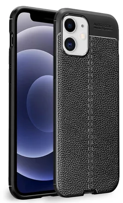 Obrázok produktu pre NALIA Kožené puzdro pre iPhone 12 mini, silikónové puzdro na mobilný telefón Ochranná taška Kryt TPU