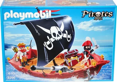 Produktbild von PLAYMOBIL Totenkopfsegler, Pirat, 4 Jahr(e), Mehrfarbig, Kunststoff