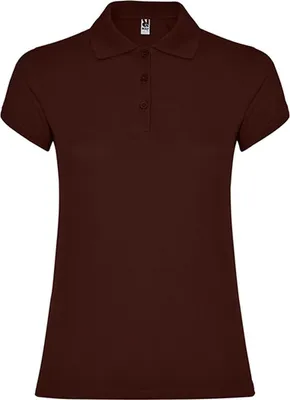 Immagine prodotto di Roly PO6634 | Damen Star Woman Poloshirt, Piqué - Farbe: Chocolate 87 - Größe: L