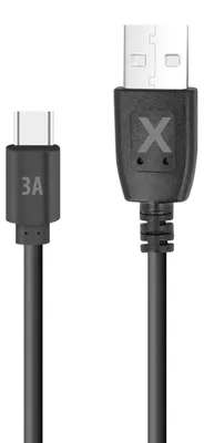 Zdjęcie produktu dla Maxlife Kabel Usb - Usb-C 0,5 M 3A Czarny