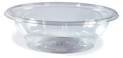 Produktbild von 50x Salatschalen rund Ø 17,6 x 4,8 cm klar 500 ml (PET)