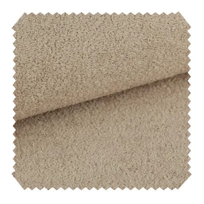 Produktbild von novely® exquisit DOLORES Robuster Bouclé-Stoff - Gemütlicher Polsterstoff - Schwer Entzündbarer Möbelstoff - Pflegeleichte Meterware 1lfm - Farbe: 02 Beige
