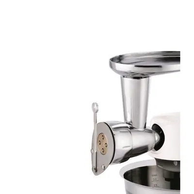 Close-up of a kitchen appliance attachment.