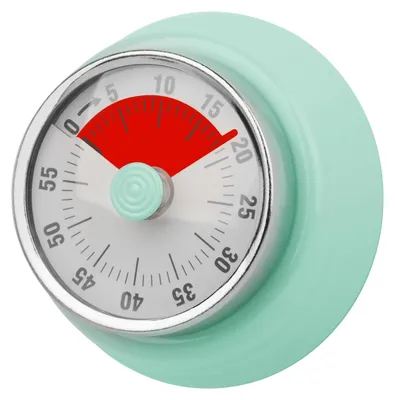 Productafbeelding van Visuele keukentimer 60 minuten – Mechanische wekker voor kinderen en volwassenen – Magnetisch