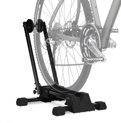 Obrázek produktu pro Stojan na kola Aopunly Floor parker Skládací z uhlíkové oceli pro kola od 20" do 29"