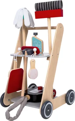 Immagine prodotto di Carrello di pulizia in legno per bambini