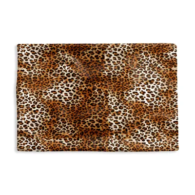 Obrázek produktu pro MuchoWow® Povlak na polštář - 60x40 - Leopard - Vzory - Zvířata - Dekorační povlak na polštář