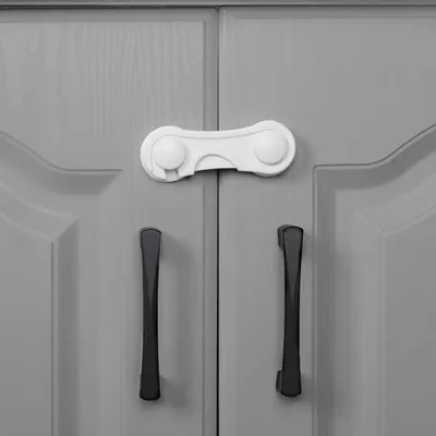 Produktbild von ZOPA Schrank- und Schubladenschloss 2St. weiß
