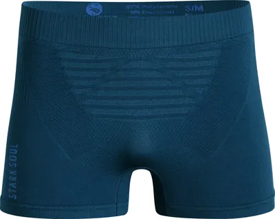 Produktbild von Stark Soul® Sport Boxershorts Herren Seamless Sportunterwäsche -Performance-, leicht und Atmungsaktiv – Dunkelblau – Gr: M/L