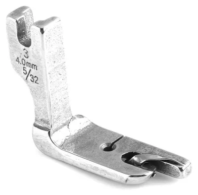 Rollsaum-Presserfuß für Industrienähmaschinen, 4,0 mm, Edelstahl