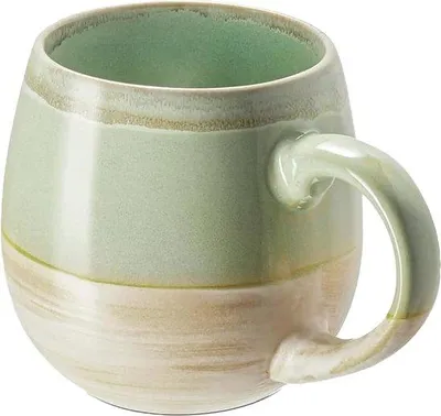Zdjęcie produktu dla Duży ceramiczny kubek do kawy 600 ml | Kubek ceramiczny z uchwytem | Idealny do cappuccino i herbaty