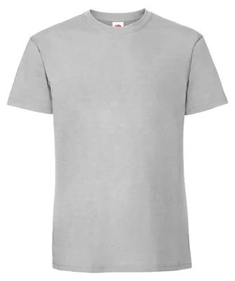 Produktbild von Fruit of the Loom - "Iconic Premium" T-Shirt für Herren FK3353 (XXL) (Zink)