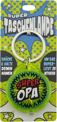 Produktbild von Super Taschenlampe f. Kinder Opa