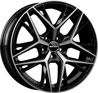 Zdjęcie produktu dla Felgi aluminiowe GMP LUNICA 8x19 5x120 ET 58 BLACK DIAMOND