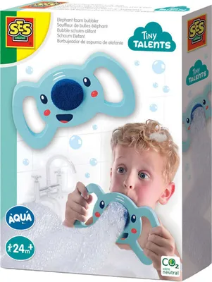 Produktbild von SES Creative Tiny Talents 13055 - Schaum Elefant für die Badewanne, Badespaß Spielzeug für Kleinkinder ab 24 Monate, Badespielzeug, Junge/Mädchen, 2 Jahr(e), Mehrfarbig