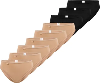 Produktbild von sloggi 9er Pack 24/7 Baumwolle Tai Slip Weicher Baumwolle für hohen Tragekomfort, Optimaler Sitz durch elastischen Bund, Flache Nähte für angenehme Bewegungsfreiheit