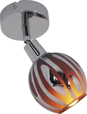 Produktbild von Näve Leuchten Spot mit E14 Spot mit E14 Spots - Wandspot 1flg, Strahler aus Metall und Glas in braun, 10 x 8 x 21 cm, E14-Fassung